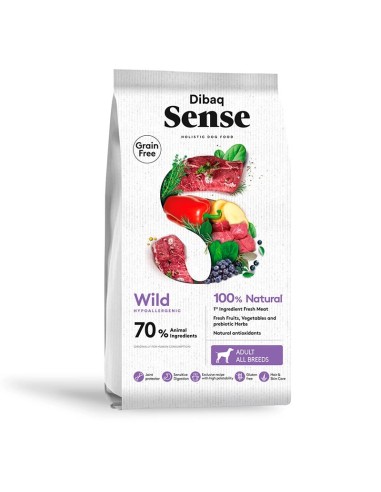 Dibaq Sense grain free jabalí y ciervo