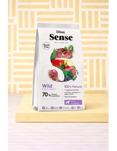 Dibaq Sense grain free jabalí y ciervo