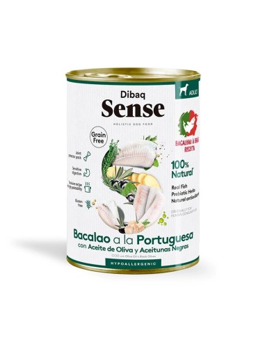 Dibaq Sense grain free bacalao a la portuguesa