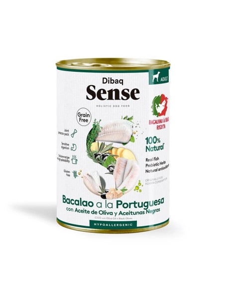 Dibaq Sense grain free bacalao a la portuguesa