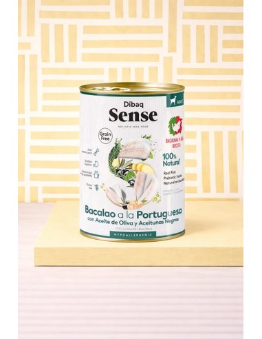 Dibaq Sense grain free bacalao a la portuguesa