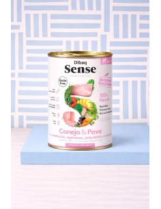 Dibaq Sense grain free sensitive conejo y pavo