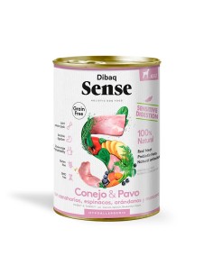 Dibaq Sense grain free sensitive conejo y pavo 2