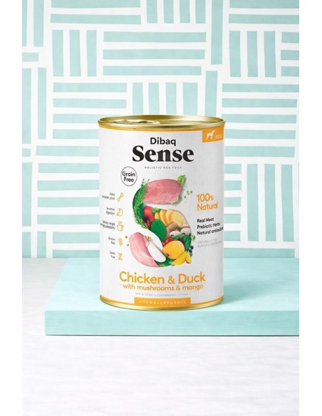 Dibaq Sense grain free pollo y pato
