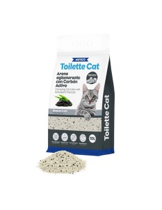 Nayeco Toilette cat arena aglomerante bentonita con carbón activo 2