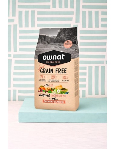 Ownat grain free just adult salmon&seafood