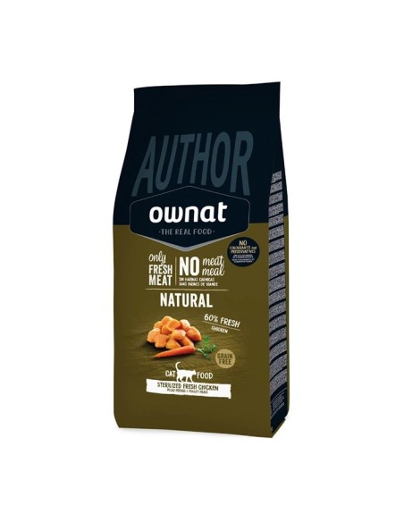 Ownat author grain free sterilized fresh chicken