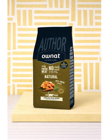 Ownat author grain free sterilized fresh chicken