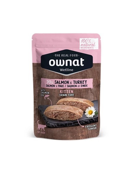 Ownat wetline kitten salmon & turkey