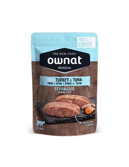 Ownat wetline sterilized turkey & tuna