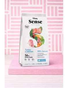Dibaq Sense grain free salmón y pavo puppy