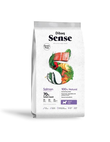 Dibaq Sense grain free salmón mini