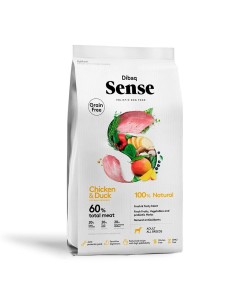 Dibaq Sense grain free pollo y pato 2