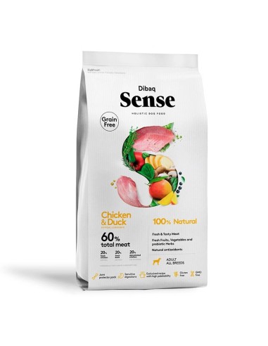 Dibaq Sense grain free pollo y pato